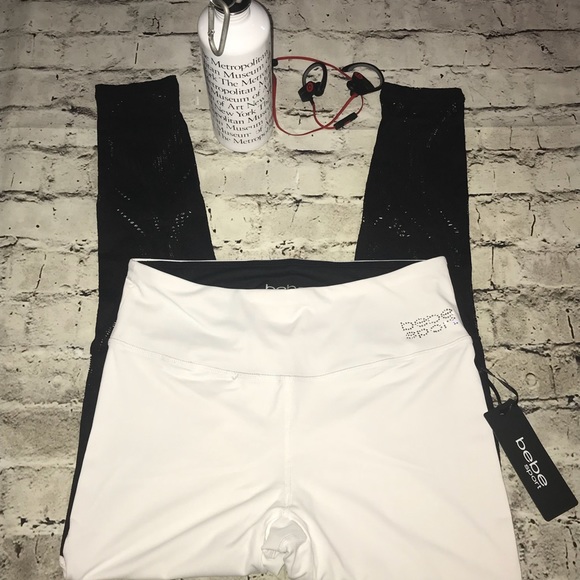 Bebe Lace Panel Leggings - Picture 5 of 6